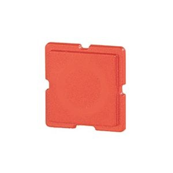 Button plate, 18 x 18 mm, red image 4