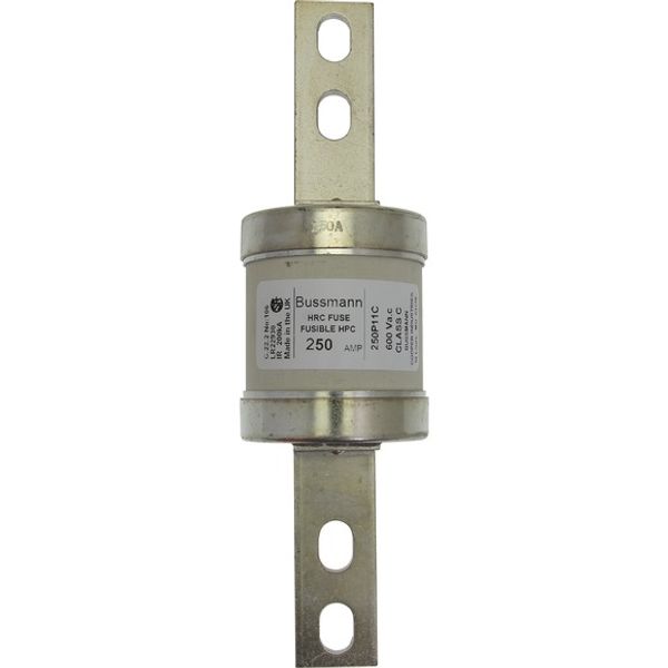 Fuse-link, low voltage, 250 A, AC 600 V, DC 250 V, HRCII-C, 59 x 210 mm, gL/gG, CSA, Current-limiting image 1