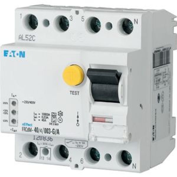 Digital residual current circuit-breaker, all-current sensitive, 63 A, 4p, 300 mA, type S/A image 3