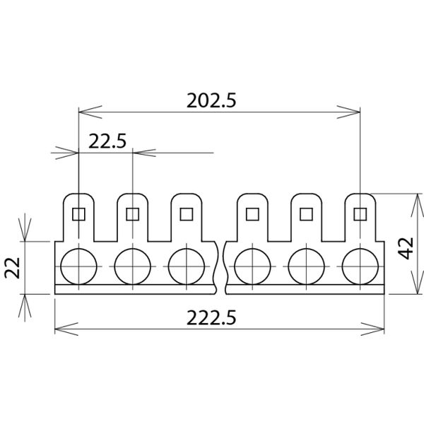 Mounting frame LSA-Plus techology 2 image 2