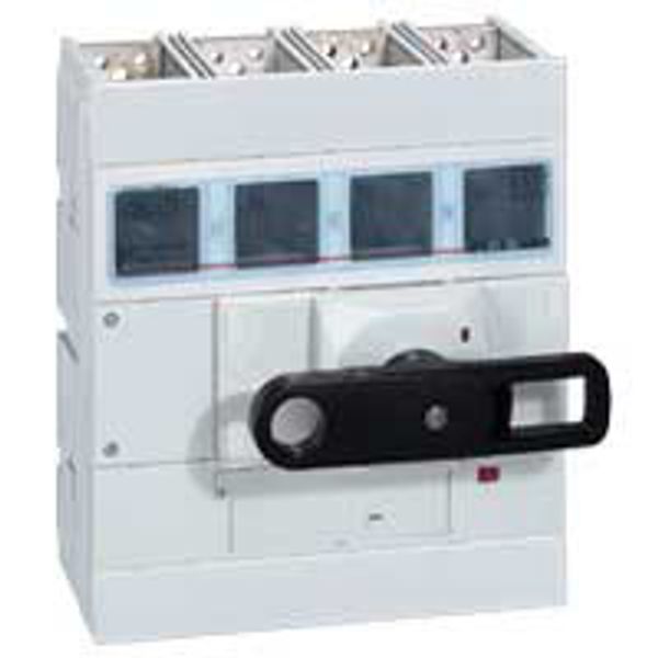 Isolating switch - DPX-IS 1600 with release - 4P - 800 A - front handle image 1