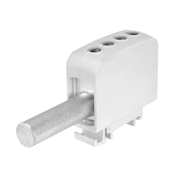 AL/CU universal rail-mounted terminal block ZGGB1x70/2x35s grey image 2