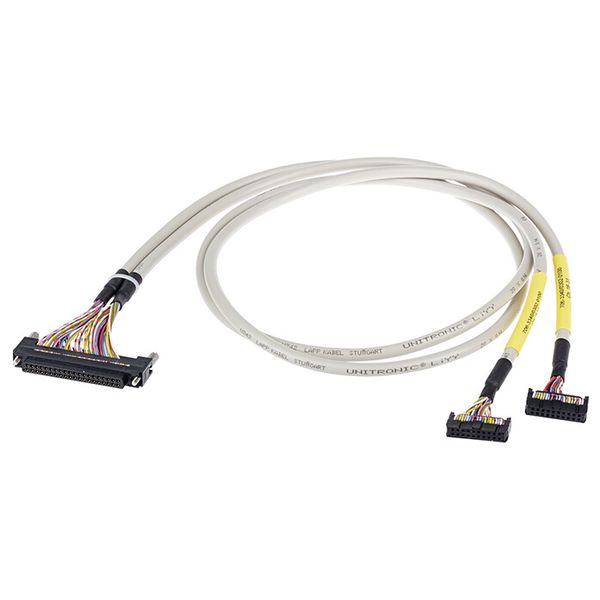 System cable for Schneider Modicon M340 2 x 16 digital inputs or outpu image 2