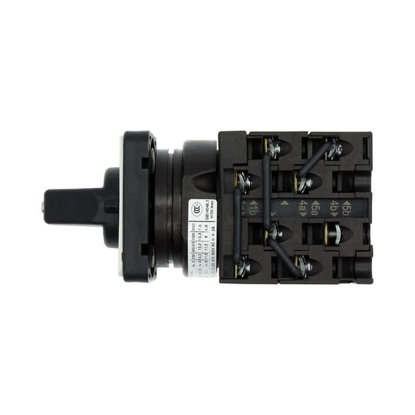 Multi-speed switches, T0, 20 A, flush mounting, 4 contact unit(s), Contacts: 8, 60 °, maintained, With 0 (Off) position, 2-0-1, Design number 5 image 33