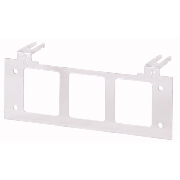 Terminal shroud, For use with 3-pole fuse switch-disconnectors, QSA63N1, QSA100N1, QSA125N1, QSA160N1 image 1