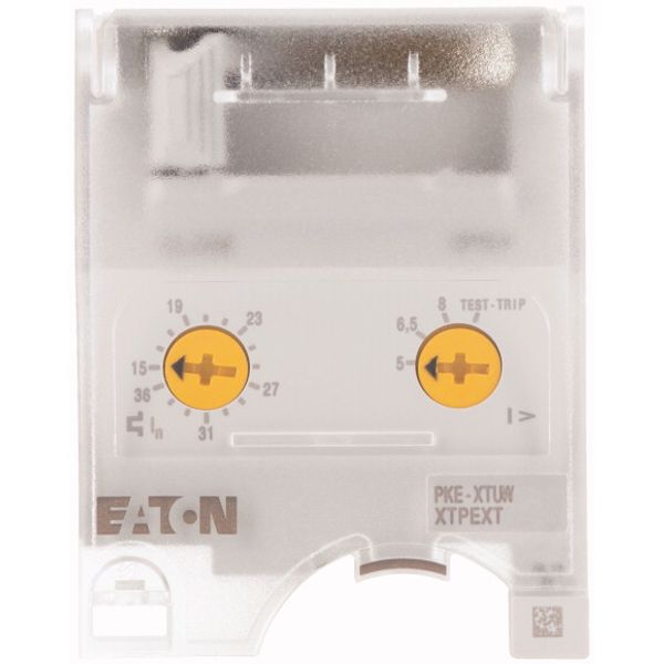 Trip block, 15 - 36 A, System protection, Connection to SmartWire-DT: no, For use with: PKE65 basic device image 2