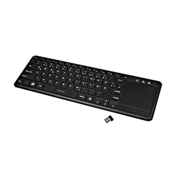 Wireless Keyboard, 2,4 GHz, with Touchpad image 1