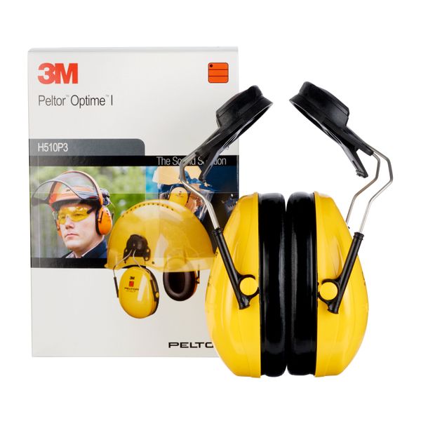 3M™ PELTOR™ Optime™ I Earmuffs, Yellow, Helmet Mounted, H510P3E-405-GU image 15