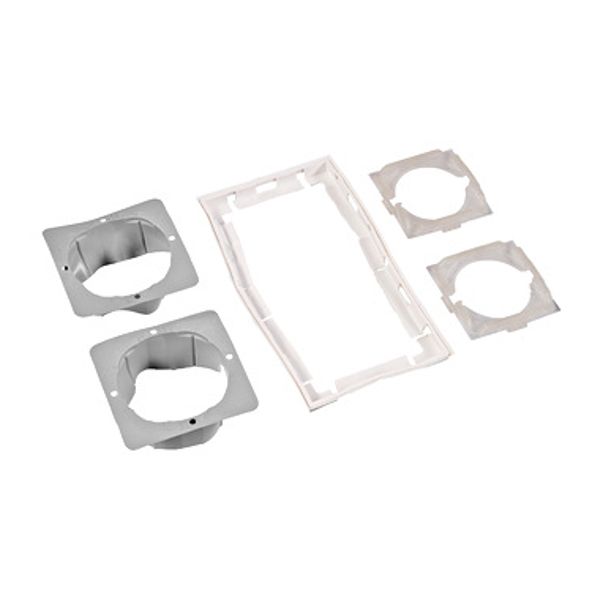 IP44 sealing set 2-fold for switches and sockets image 1