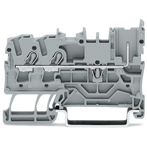 2-conductor/1-pin carrier terminal block image 2