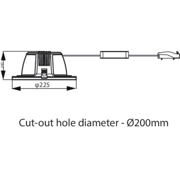 DN070B LED24/840 24W 220-240V D200 RD EU image 3