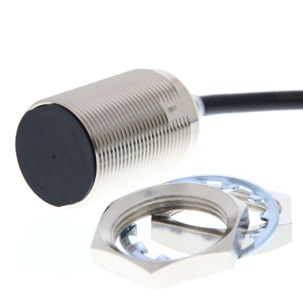 Proximity sensor, inductive, nickel-brass, short body, M30, shielded, E2EN2092G image 1