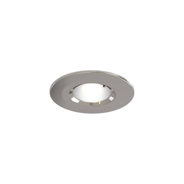 Edge GU10 IP65 Fire Rated Downlight Satin Chrome image 1