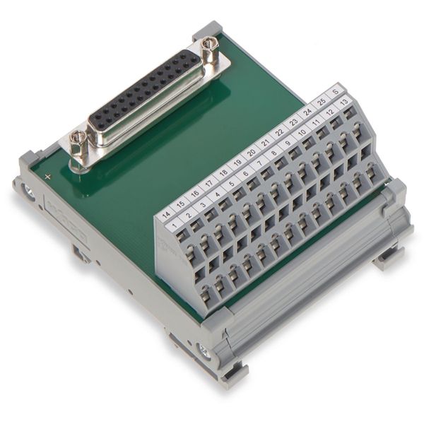 Interface module with solder pin Female connector image 5