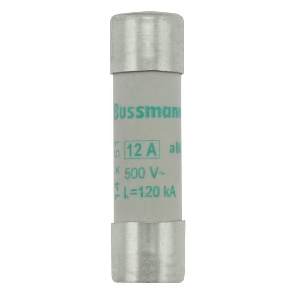 Fuse-link, LV, 12 A, AC 500 V, 14 x 51 mm, aM, IEC, with striker image 3