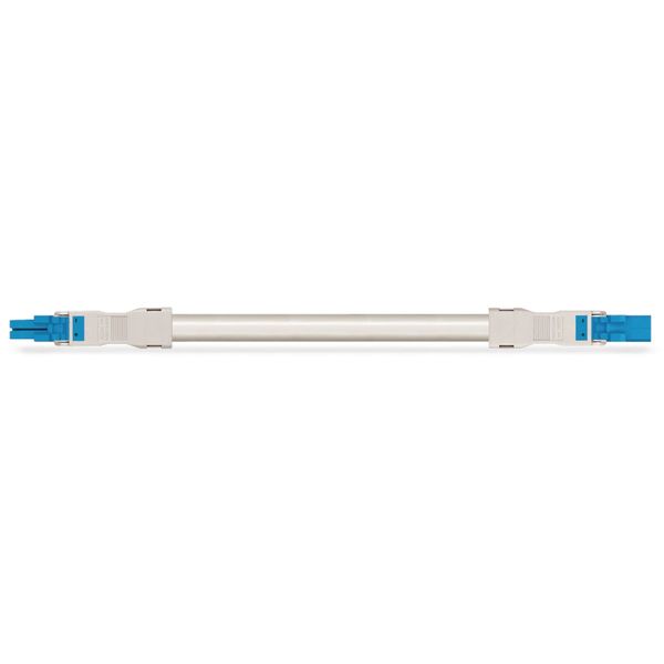 pre-assembled interconnecting cable Eca Socket/plug blue image 2