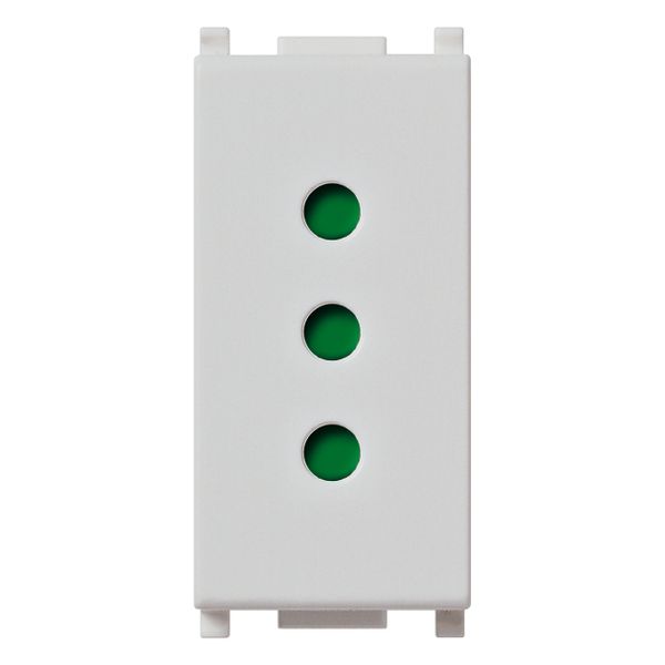 2P+E 10A P11 outlet Silver image 1