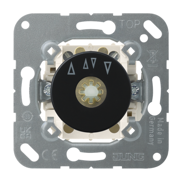 Rotary blind switch insert 1-pole 1234.10 image 3