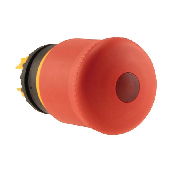Emergency stop/emergency switching off pushbutton, RMQ-Titan, Mushroom-shaped, 38 mm, Illuminated with LED element, Pull-to-release function, Red, yel image 9