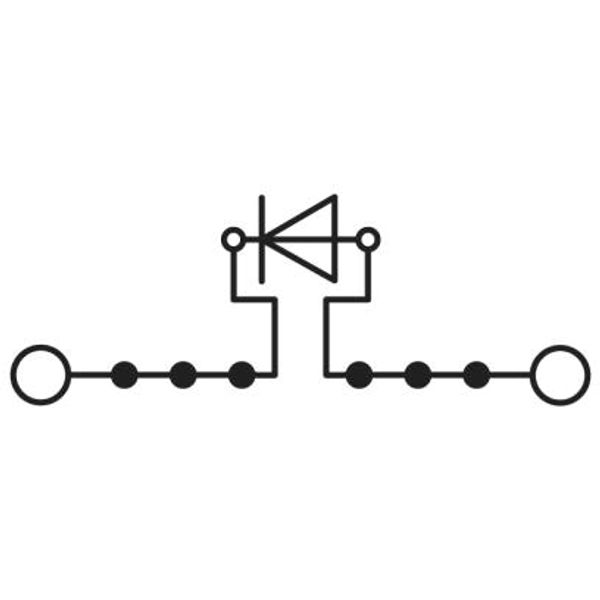 Diode terminal blocks STME 6-DIO/R-L HV image 2