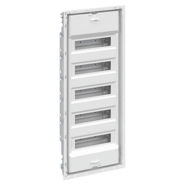 UK660EB Consumer unit , 847 mm x 362 mm x 97 mm, Flush mounting, 60 SU, IP30, Without Door image 1