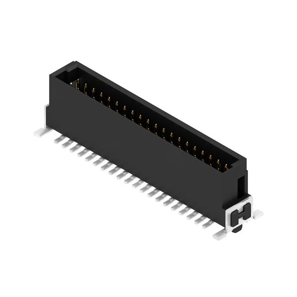 PCB plug-in connector (board connection), 1.27 mm, Number of poles: 40 image 1