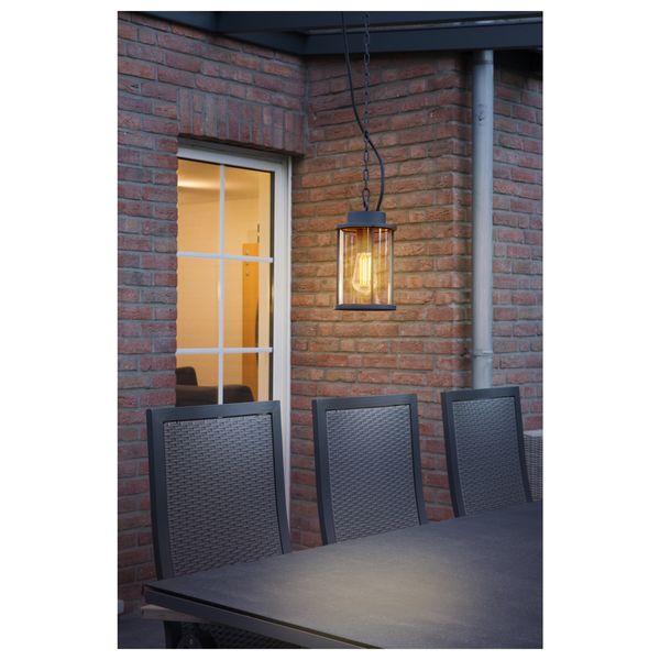 PHOTONIA E27,60W,Outdoor Pendant luminaire, anthracite,IP44 image 4