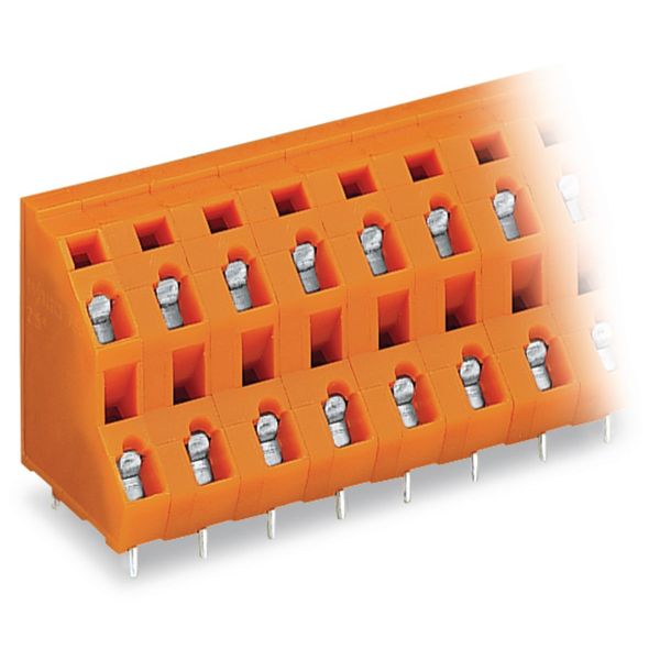 Double-deck PCB terminal block 2.5 mm² Pin spacing 7.62 mm orange image 4