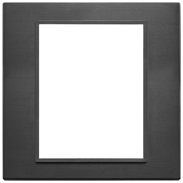 Plate 8(4+4)M aluminium total black image 1