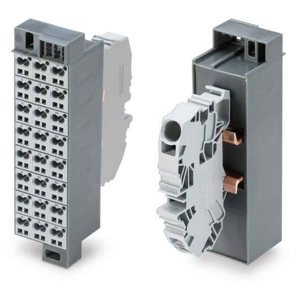 Common potential matrix patchboard;Marking 1-24;with 1 input module in image 1