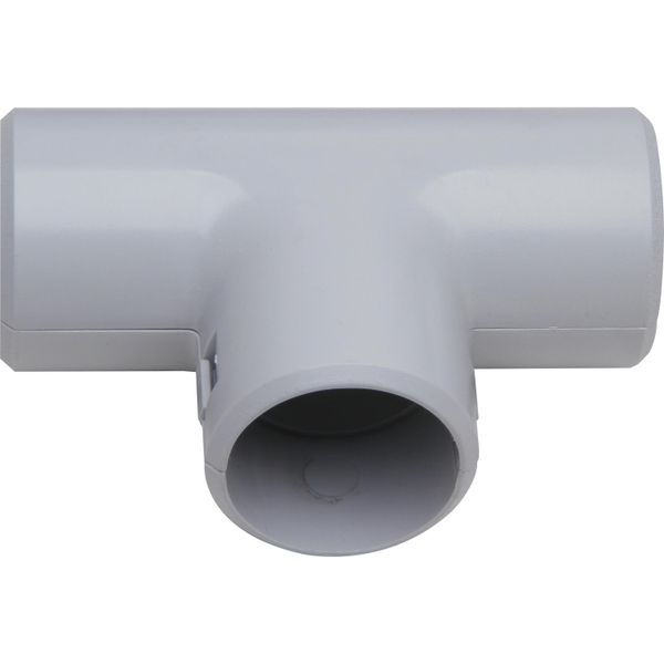 T-piece Plug-in M32 2pie light grey image 1