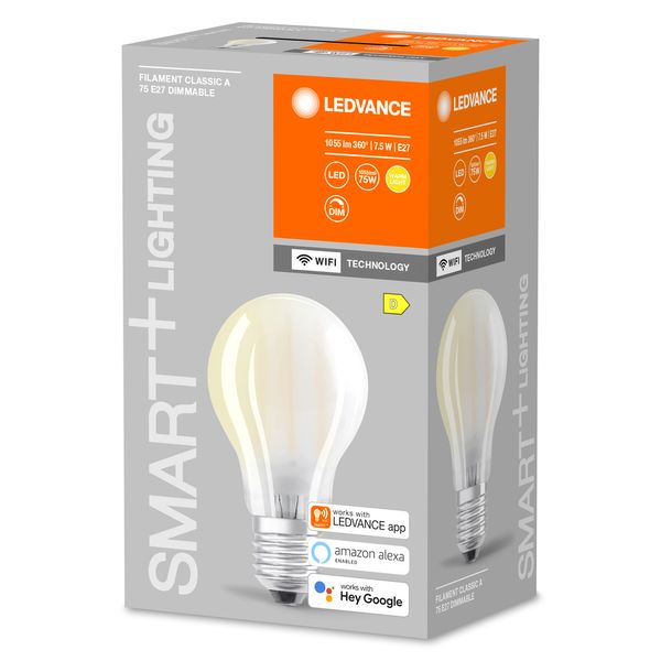 SMART+ WiFi Filament Classic Dimmable 75 7.5 W/2700 K E27 image 6