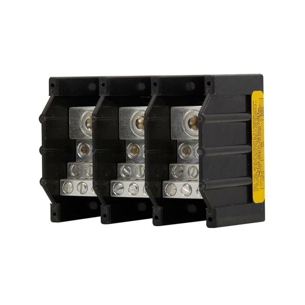 Terminal block, low voltage, 310 A, AC 600 V, DC 600 V, 3P, UL image 33