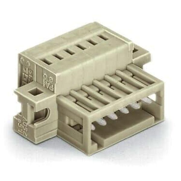734-305/019-000 1-conductor male connector; CAGE CLAMP®; 1.5 mm² image 1