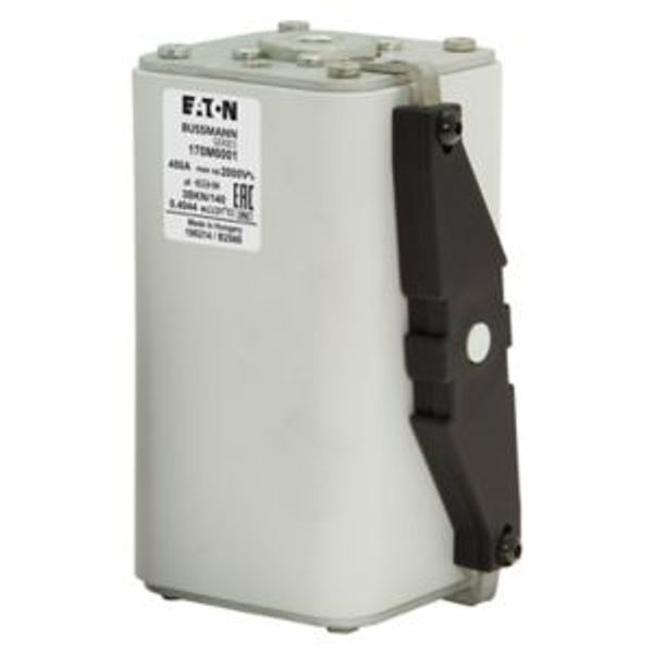 Fuse-link, high speed, 375 A, AC 3000 V, size 3, 75 x 96 x 166 mm, aR, IEC, single indicator image 10