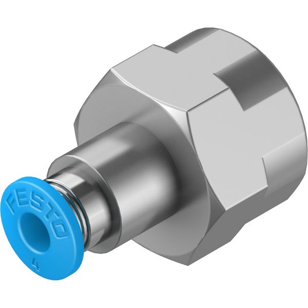 QSF-1/4-4-B Push-in fitting image 1