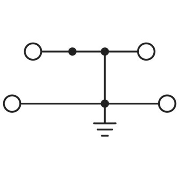 Ground-double-level terminal block STTB 2,5-PE image 2