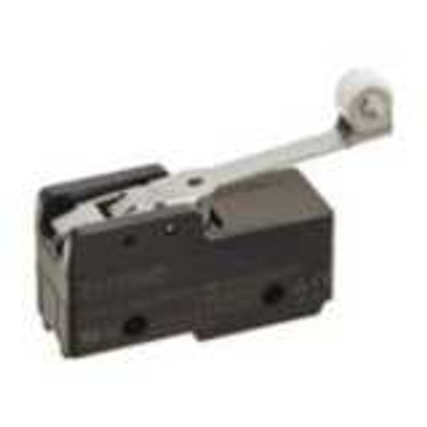 General purpose basic switch, reverse hinge roller lever, SPDT, 15A image 3