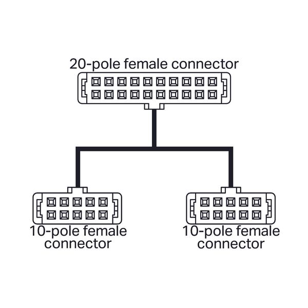 System cable for WAGO-I/O-SYSTEM, 750 Series 8 digital inputs and 8 di image 4