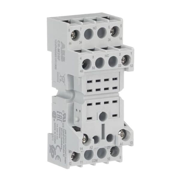 CR-M2SF Standard socket, fork type for 2c/o CR-M relay image 5