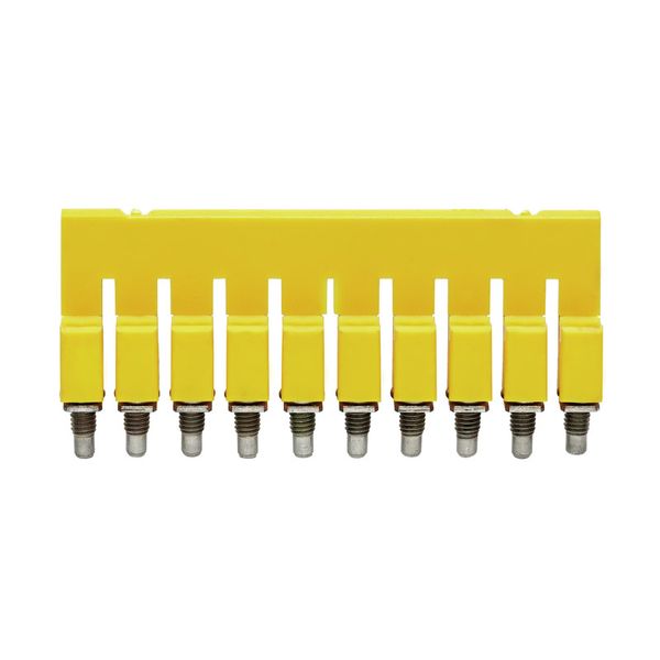 Cross-connector (terminal), when screwed in, Number of poles: 10, Pitc image 1