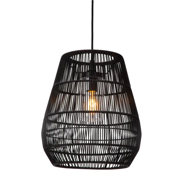 NERIDA Pendant light Outd.-Black-Ø35-1xE27-40W image 1