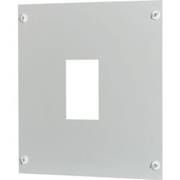 Front plate NZM4 symmetrical for XVTL, horizontal HxW=600x800mm image 2