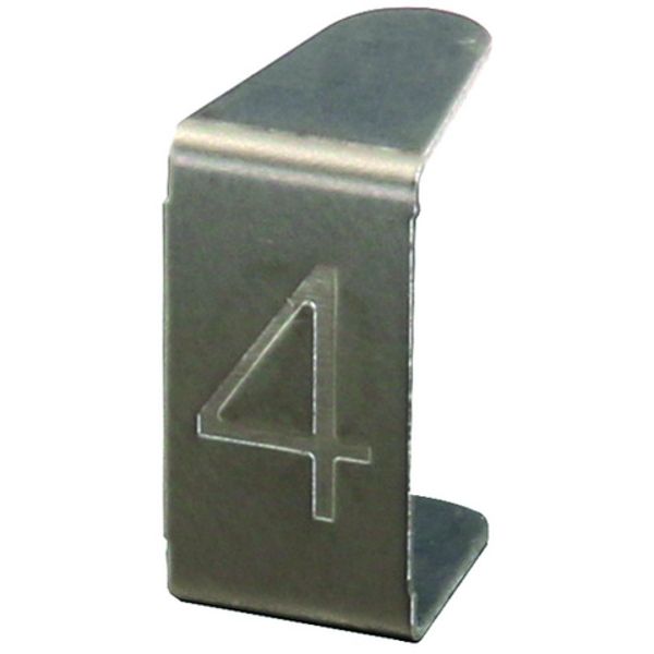Number insert "4", StSt image 1