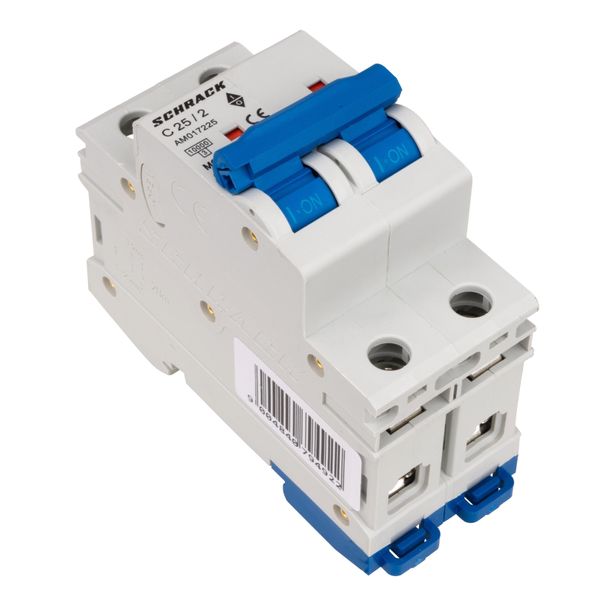 Miniature Circuit Breaker (MCB) AMPARO 10kA, C 25A, 2-pole image 3