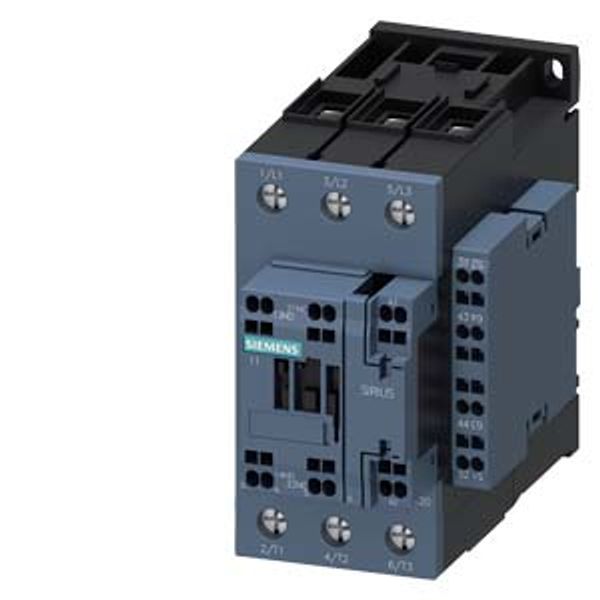 power contactor, AC-3e/AC-3, 80 A, ... image 1