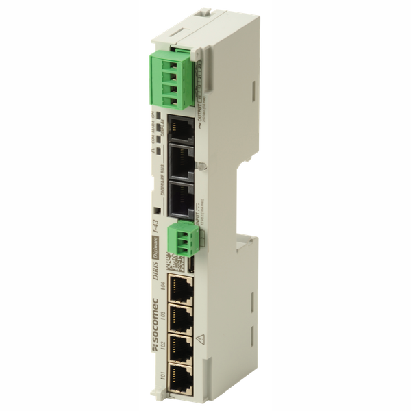 Current module DIRIS Digiware I-43, 4 current inputs, 2DI/2DO, Monitor image 3