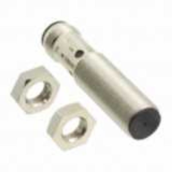 Proximity sensor, inductive, nickel-brass, short body, M12, shielded, E2B 2105R image 2