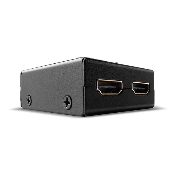 2 Port HDMI 18G Bi-Directional Switch Switch between two 4K Ultra HD HDMI® source devices connected to one 4K Ultra HD display, or two 4K Ultra HD displays connected to a single 4K Ultra HD source device image 1