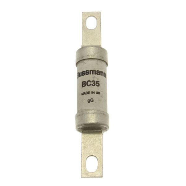 Fuse-link, low voltage, 35 A, AC 500 V, DC 250 V, BS88, 21 x 114 mm, gL/gG, BS image 2